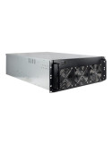 Inter-Tech 4W2 Mining Rack Rackversion ATX Ingen strømforsyning Sort