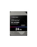 WD Ultrastar DC HC580 Harddisk WUH722424ALE6L4 24TB 3.5" Serial ATA-600 7200rpm