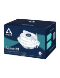 ARCTIC Alpine 23 Processor-køler 1-pack Sort Hvid 90 mm