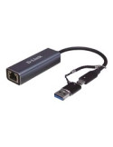 D-Link Netværksadapter USB-C / Thunderbolt 3 2.5Gbps Kabling