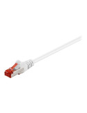 Goobay RJ45 CAT 6 S/FTP CCA 0,5m White