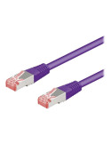 Goobay CAT 6 S/FTP CU 1m Violet