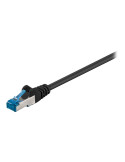 Goobay CAT 6a S/FTP CU 0,25m Black