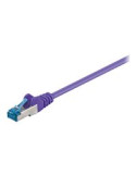 goobay CAT 6a SFTP, PiMF 25cm Netværkskabel Lilla