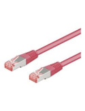 Goobay CAT 6 S/FTP CU 2m Magenta