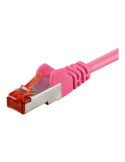 Goobay CAT 6 S/FTP CU 5m Magenta