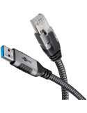 Goobay USB 3.0 til RJ45 netværksadapter 1 m CAT6 1 Gbit/s