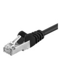 Goobay RJ45 CAT 5e S/FTP CCA 1m Black