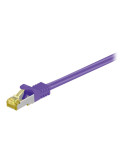 goobay CAT 7 SFTP, PiMF 50cm Patchkabel Lilla