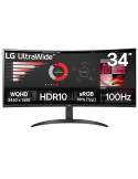 LG 34WR50QK-B 34" VA 3440 x 1440 (UltraWide) HDMI DisplayPort 100Hz