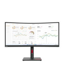 Lenovo ThinkVision T34w-30 34" 3440 x 1440 (UltraWide) HDMI DisplayPort USB-C Dockingskærm