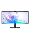 Samsung ViewFinity S6 S34C652VAU 34" 3440 x 1440 (UltraWide) HDMI DisplayPort USB-C 100Hz Dockingskærm