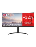 LG UltraWide 34WP75CP-B 34" 3440 x 1440 (UltraWide) HDMI DisplayPort USB-C 160Hz Dockingskærm