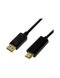 LogiLink Videokabel DisplayPort / HDMI 2m Sort