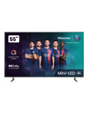 Hisense 55U6KQ 55" 4K UHD (2160p) Sort Metal