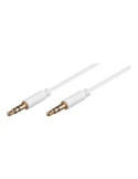 Goobay Audio cable 1m slim 3.5 mm stereo jack hvid