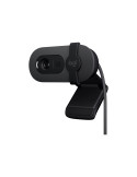 Logitech BRIO 100 1920 x 1080 Webcam Fortrådet