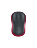 Logitech M185 Optisk Trådløs Rød