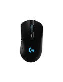 Logitech Wireless Gaming Mouse G703 LIGHTSPEED HERO 16K Sensor Optisk Trådløs Kabling Sort