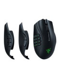 Razer Naga V2 Pro Optisk Trådløs Kabling Sort