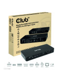 Club 3D CSV-1585 DisplayPort+HDMI KVM Switch/USB-C Dock