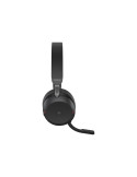 Jabra Evolve2 75 Trådløs Kabling Headset Sort