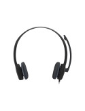 Logitech Stereo H151 Kabling Headset Sort