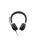 Jabra Evolve2 40 SE MS Stereo Kabling Headset Sort