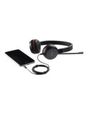 Jabra Evolve 30 II UC stereo Kabling Headset Sort