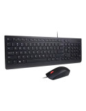 Lenovo Essential Wired Combo Tastatur og mus-sæt Kabling UK-engelsk