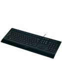 Logitech Corded K280e Tastatur Kabling Nordisk