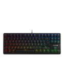 CHERRY G80-3000N RGB TKL Tastatur Mekanisk RGB/16 millioner farver Kabling Tysk