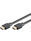 Goobay HDMI 2.1 kabel med Ethernet 8K 60Hz 2 m Sort