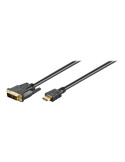 Goobay DVI-D > HDMI 1,5m Black