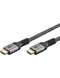 Goobay High Speed HDMI Cable with Ethernet 0.5m Grå