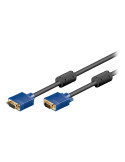 Goobay VGA Extension 1,8m Black/Blue