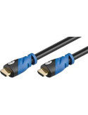 Goobay HDMI 2.0 Premium 1m Black/Blue