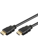 Goobay HDMI 2.0 kabel med Ethernet 4K 60Hz 7.5 m Sort