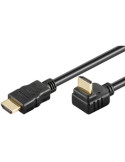 GOOBAY 61276 HDMI cable connector/connector, 270°, 4K 60 Hz, 5 m