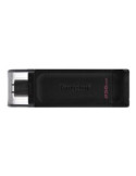 Kingston DataTraveler 70 256GB USB-C 3.2 Gen 1 Sort