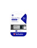 Verbatim Store 'n' Go Secure Pro 64GB USB 3.0 Sølv