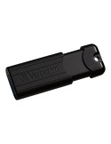 Verbatim PinStripe 256GB USB 3.2 Gen 1 Sort