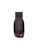 SanDisk Cruzer Blade 64GB USB 2.0 Sort Rød