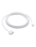 Apple 24 pin USB-C (male) - Apple MagSafe 3 (male) Hvid 2m Strømkabel