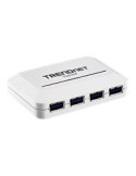 Trendnet TU3-H4 interface hub 5000 Mbit/s White