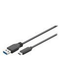 goobay USB 3.0 / USB 3.1 USB Type-C kabel 3m Sort