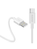 Dudao L1 USB-A to USB-C cable 1m hvid