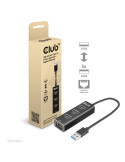 Club 3D CSV-1430A 4-in-1 USB-A Gen 1 Hub Sort