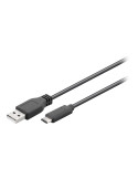 Goobay - USB-kabel - USB-C (han) til USB (han) - USB 2.0 - 3 A - 50 cm - sort