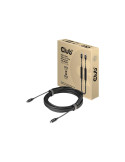 Club 3D CAC-1535 USB-C til DisplayPort 1.4 kabel 5m Sort